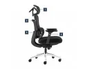 Fotel Biurowy Z Masażem Visioner 6.1 Black