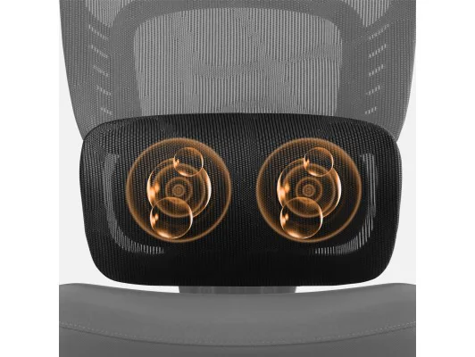 Fotel Biurowy Z Masażem Visioner 6.1 Black