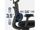 Fotel Biurowy Z Masażem Visioner 6.1 Black