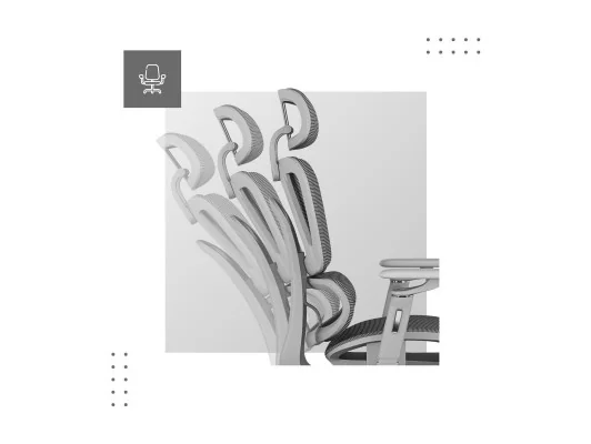 Fotel Ergonomiczny Expert 7.9 Grey