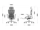 Fotel Ergonomiczny Expert 7.9 Grey
