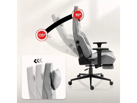 Fotel Gamingowy Force 8.1 Grey