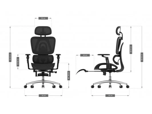 Fotel Ergonomiczny Expert 7.9 Black