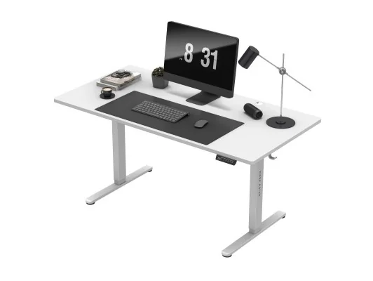 Biurko Elektryczne Leader 7.6 White 160 Cm