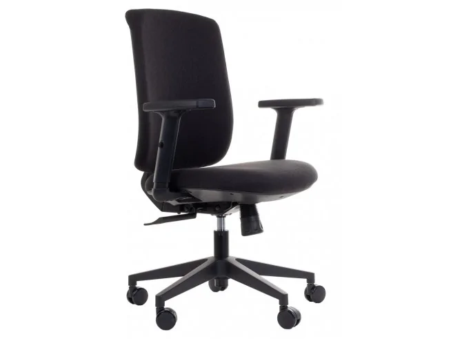 Ergonomiczny fotel biurowy ZN-605-B obrotowy czarny, grafitowy