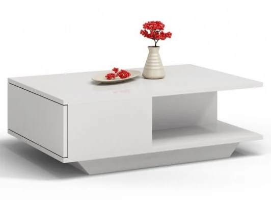 Zobacz Nowoczesna Ława do salony Denver 2 połysk biała, betonowa, grafitowa, dąb artisan Nowoczesna Ława do salony Denver 2 połysk biała, betonowa, grafitowa, dąb artisan