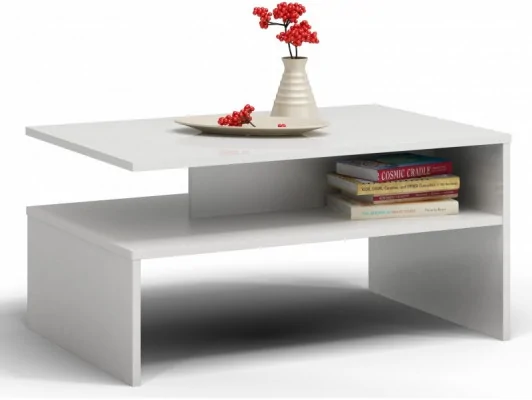 Zobacz Stolik kawowy Boston 1 do salonu biały, sonoma Stolik kawowy Boston 1 do salonu biały, sonoma