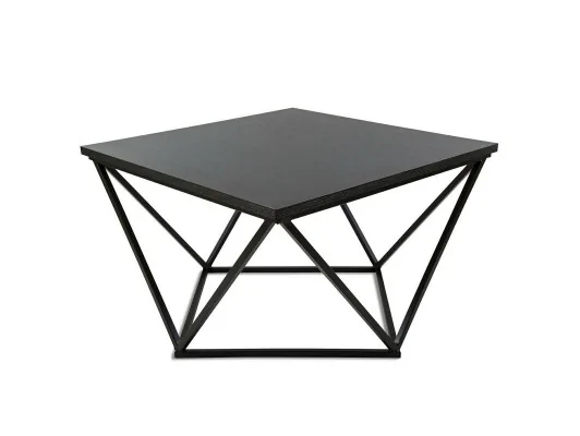 Zobacz Stolik kawowy Curved 60 cm Czarny Stolik kawowy Curved 60 cm Czarny