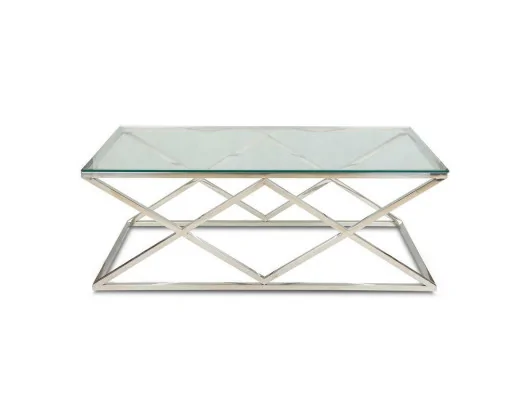 Stolik kawowy Timantti Silver 120 cm