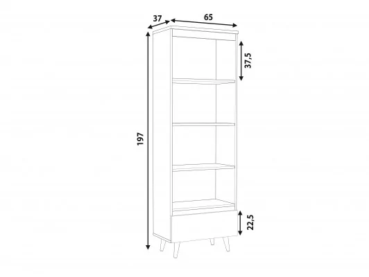 Regał Norge 01 wymiary